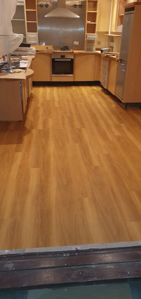 Amtico Spacia Honey Oak Fitting In Southwark - Luxury Vinyl Tile (LVT) Flooring - Southwark - Residential