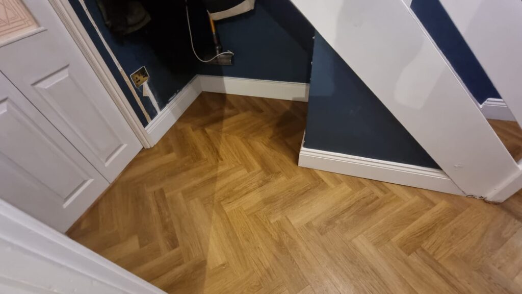 Amtico Spacia Honey Oak Installation In Richmond - Luxury Vinyl Tile (LVT) Flooring - Richmond - Residential