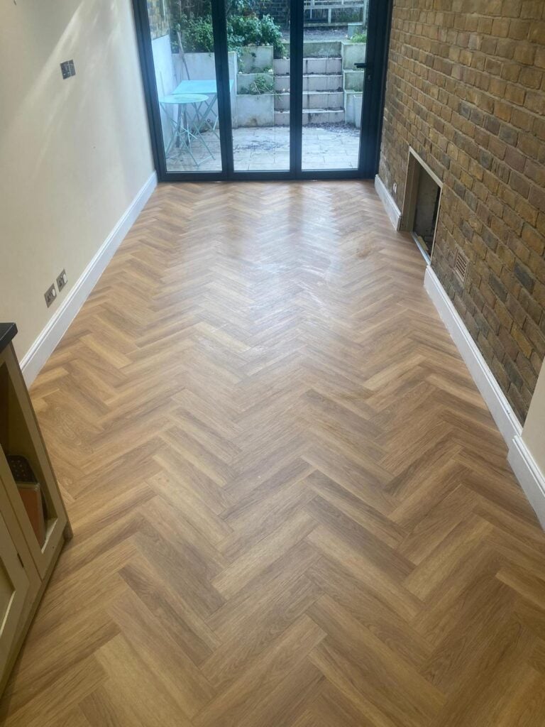 Amtico Spacia Honey Oak Installation In Southwark - Luxury Vinyl Tile (LVT) Flooring - Southwark - Residential