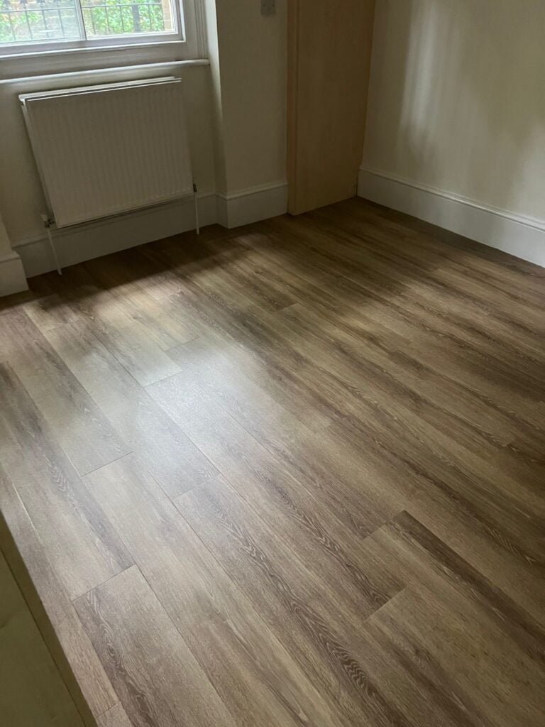 Amtico Spacia Mulled Oak Installation In Chiswick - Luxury Vinyl Tile (LVT) Flooring - Chiswick - Residential