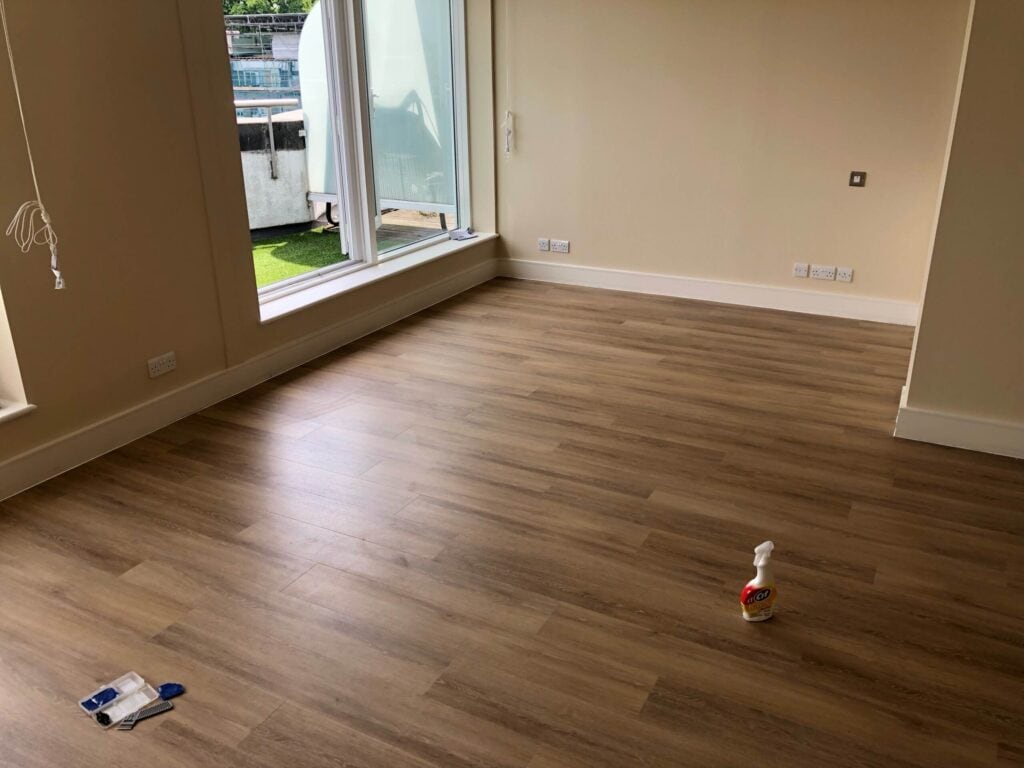 Amtico Spacia Muted Oak Installation In Borough - Luxury Vinyl Tile (LVT) Flooring - Borough - Residential