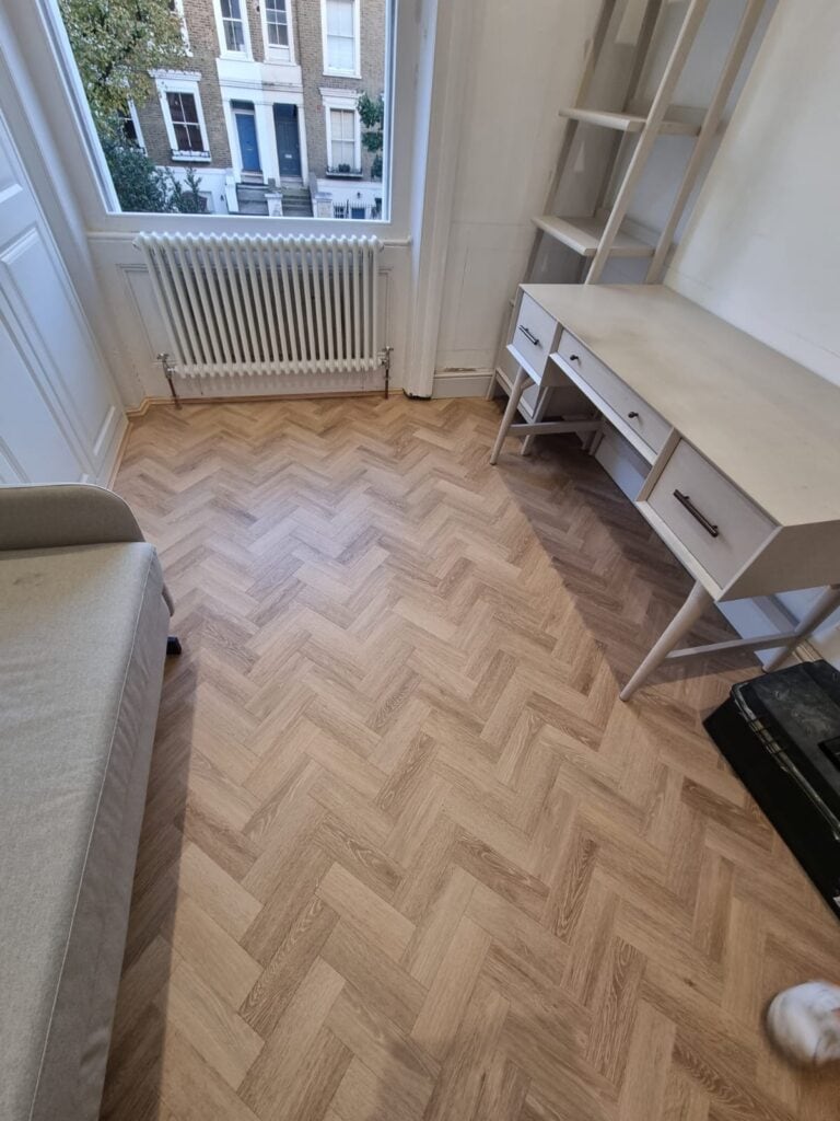Amtico Spacia Muted Oak Installation In Camden - Luxury Vinyl Tile (LVT) Flooring - Camden - Residential