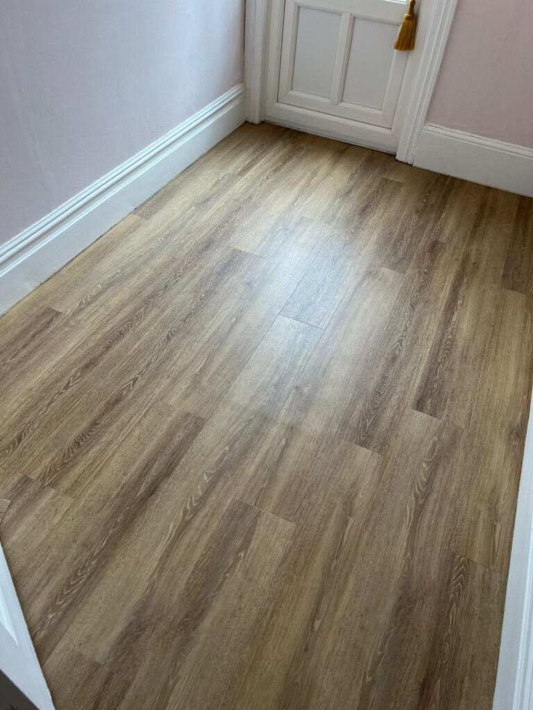 Amtico Spacia Muted Oak Installation In Earls Court - Luxury Vinyl Tile (LVT) Flooring - Earls Court - Residential