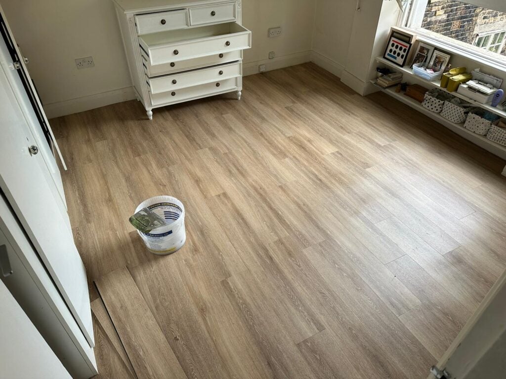 Amtico Spacia Muted Oak Instalment In Camden - Luxury Vinyl Tile (LVT) Flooring - Camden - Residential