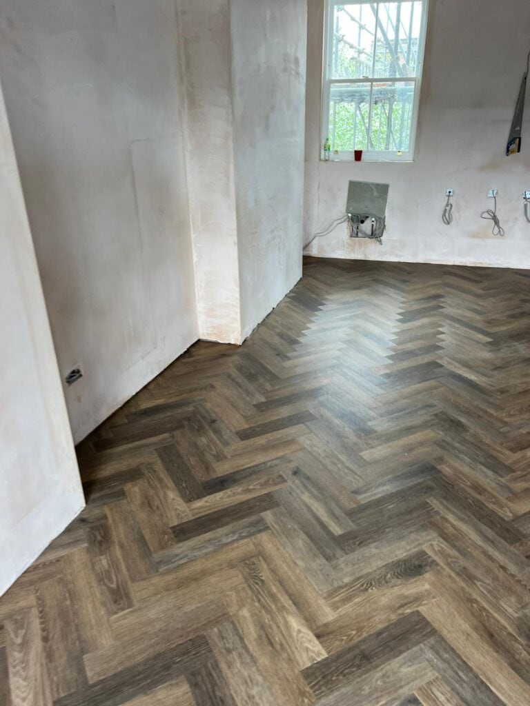 Amtico Spacia Noble Oak Installation In Ealing - Luxury Vinyl Tile (LVT) Flooring - Ealing - Residential