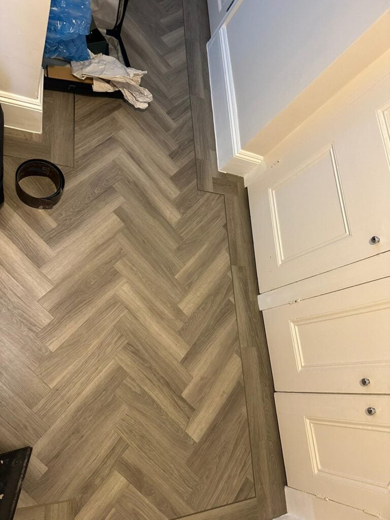 Amtico Spacia Nordic Oak Fitting In Richmond - Luxury Vinyl Tile (LVT) Flooring - Richmond - Residential