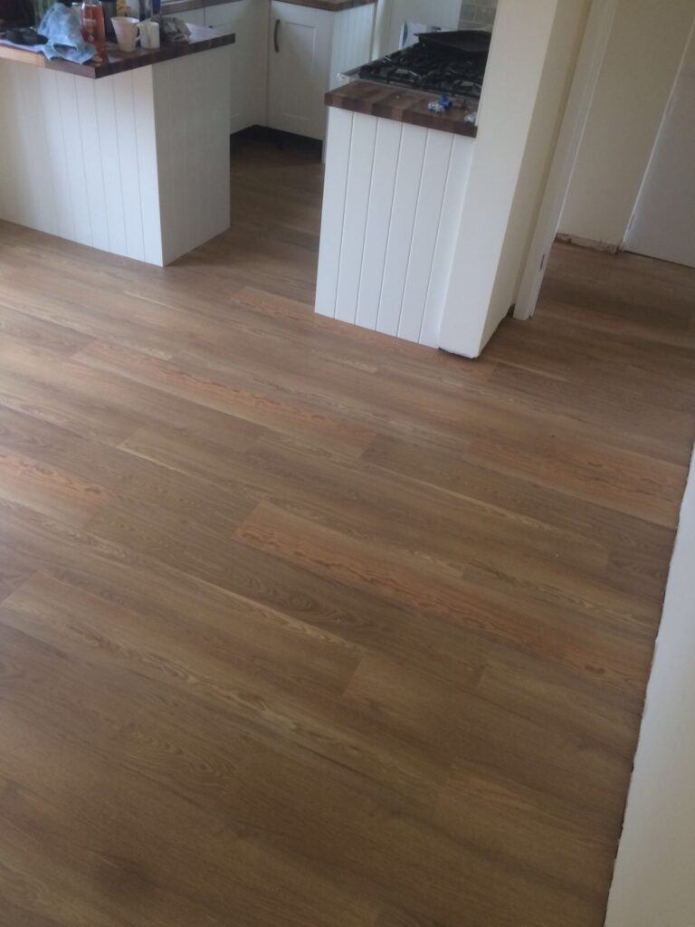 Amtico Spacia Pale Ash Fitting In Lambeth - Luxury Vinyl Tile (LVT) Flooring - Lambeth - Residential