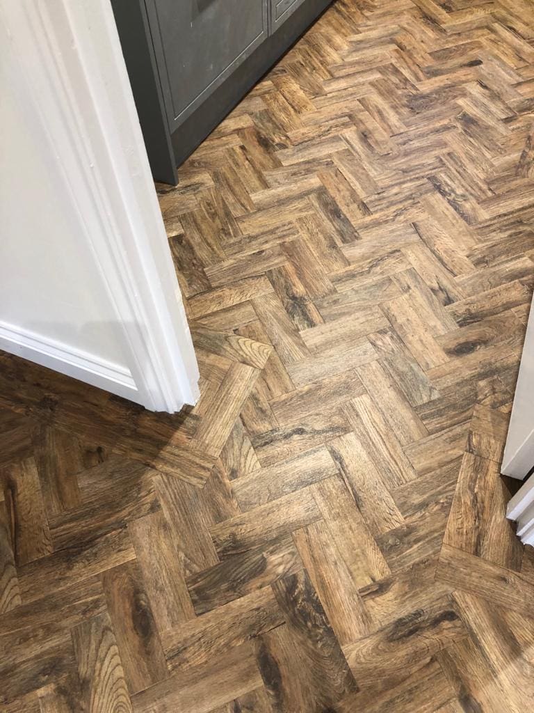 Amtico Spacia Royal Oak Instalment In Battersea - Luxury Vinyl Tile (LVT) Flooring - Battersea - Residential
