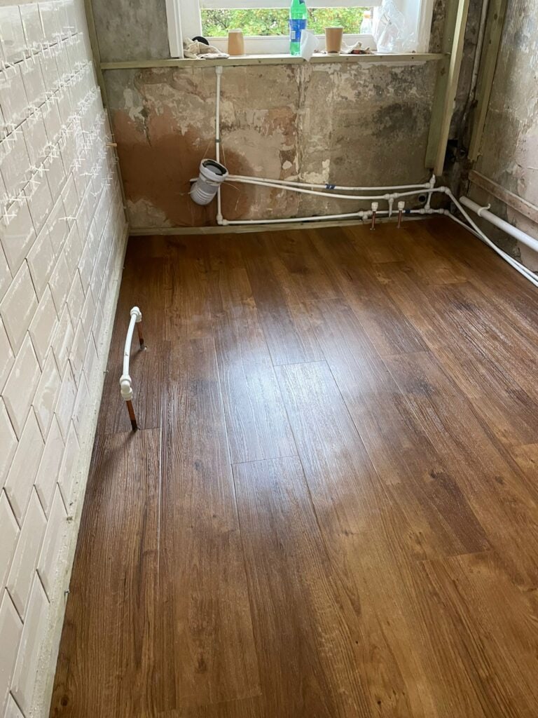 Amtico Spacia Royal Oak Installation In Kilburn - Luxury Vinyl Tile (LVT) Flooring - Kilburn - Residential