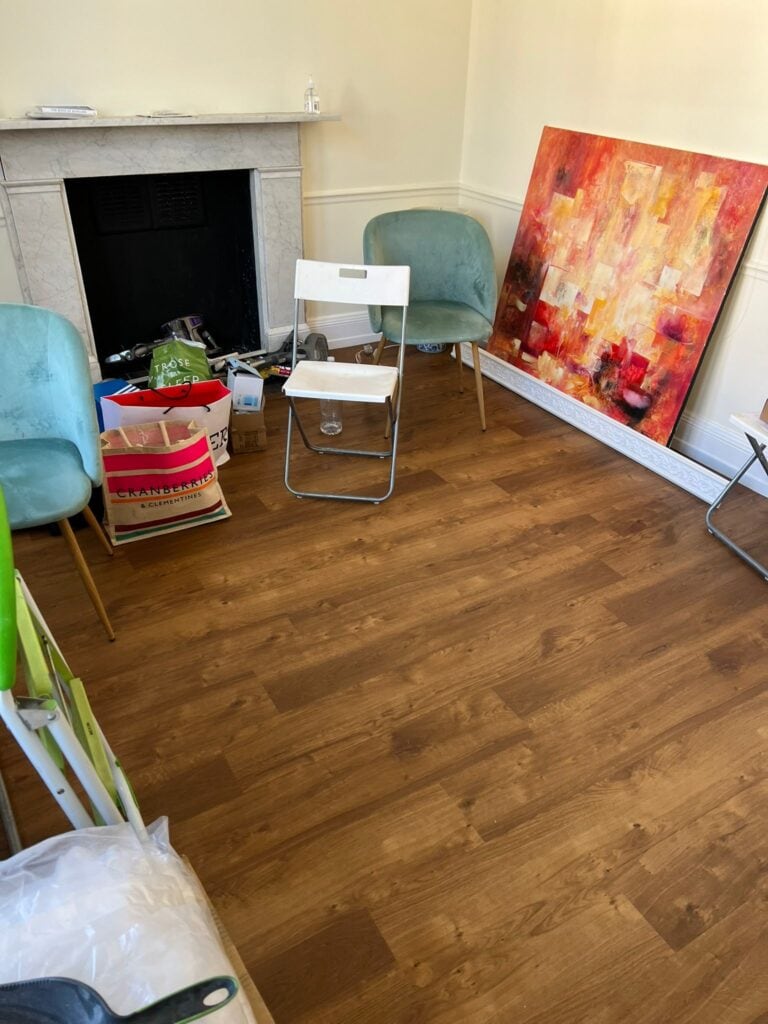 Amtico Spacia Royal Oak Installation In Mayfair - Luxury Vinyl Tile (LVT) Flooring - Mayfair - Residential