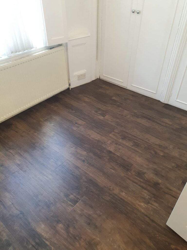 Amtico Spacia Rustic Barn Wood Installation In Mayfair - Luxury Vinyl Tile (LVT) Flooring - Mayfair - Commercial