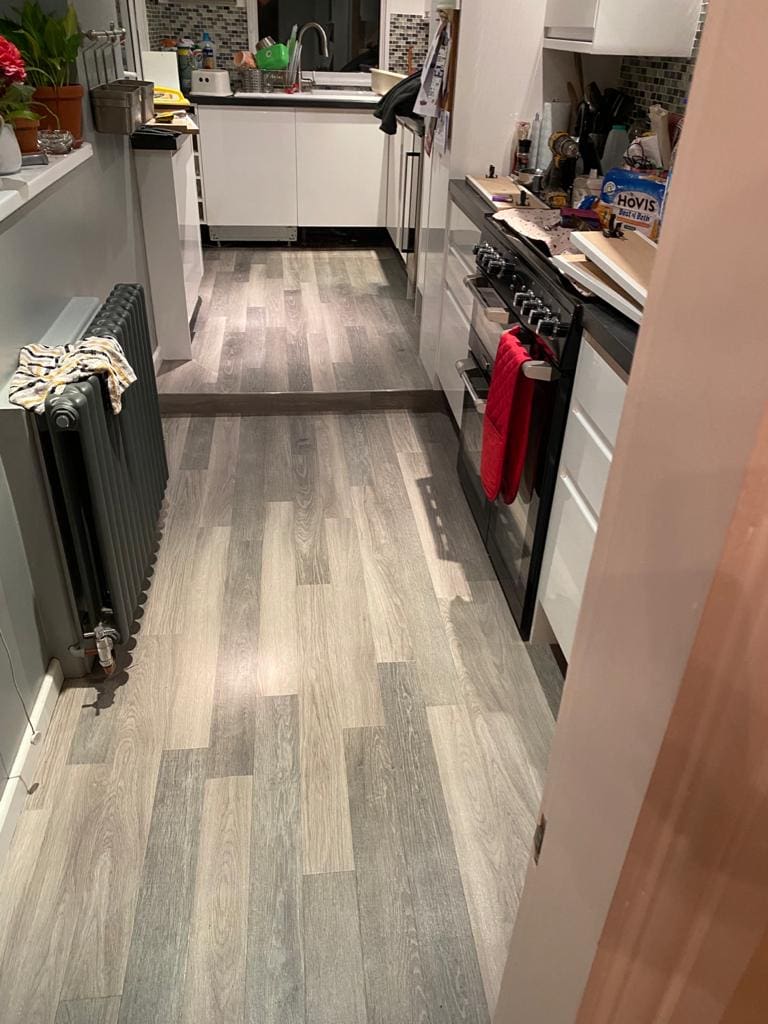 Amtico Spacia Sash Oak Installation In Farringdon - Luxury Vinyl Tile (LVT) Flooring - Farringdon - Residential