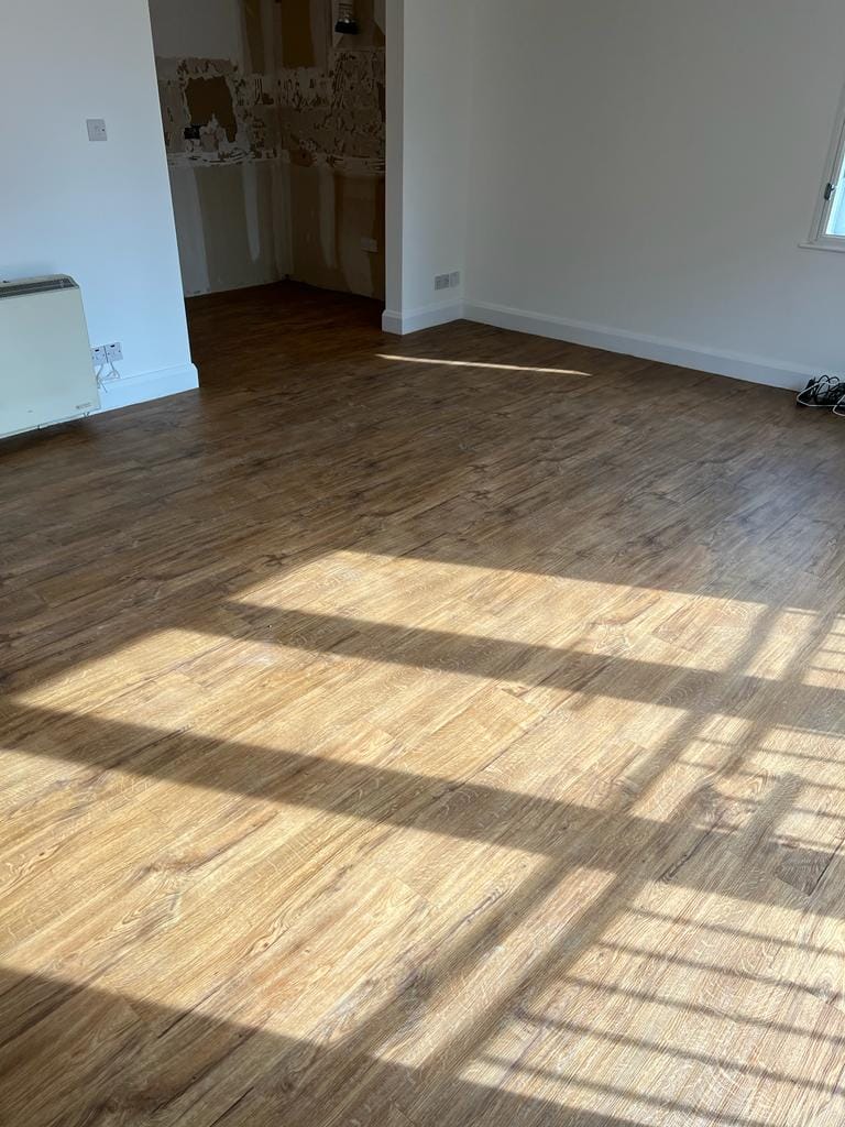 Amtico Spacia Sherwood Oak Installation In Fulham - Luxury Vinyl Tile (LVT) Flooring - Fulham - Residential