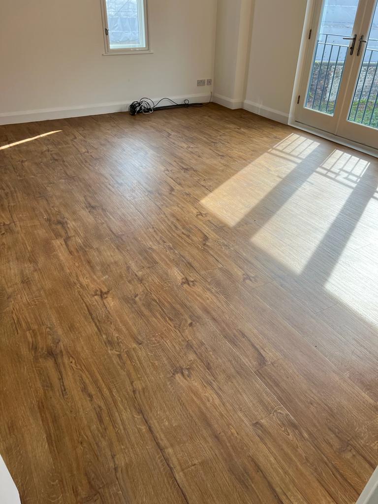 Amtico Spacia Sherwood Oak Installation In Hampstead - Luxury Vinyl Tile (LVT) Flooring - Hampstead - Residential