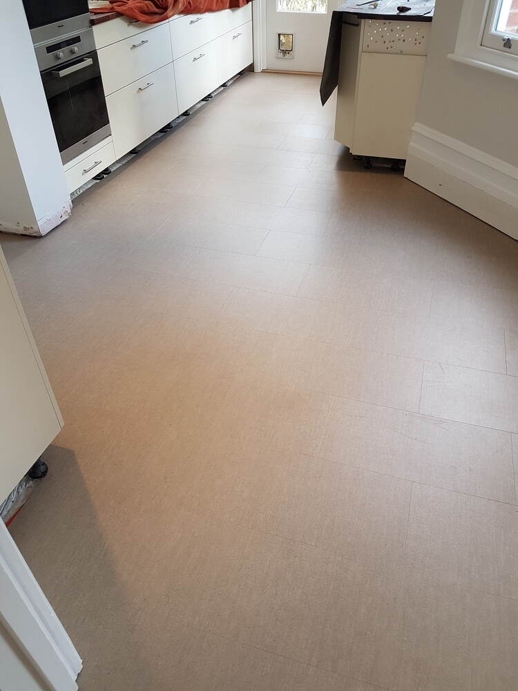 Amtico Spacia Sift Stone Canvas Installation In Islington - Luxury Vinyl Tile (LVT) Flooring - Islington - Residential