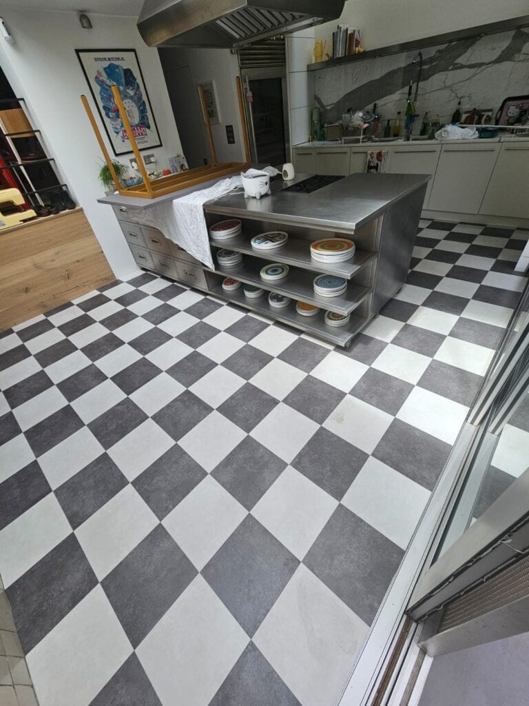 Amtico Spacia Snow & Horizon Installations In Southwark - Luxury Vinyl Tile (LVT) Flooring - Southwark - Residential