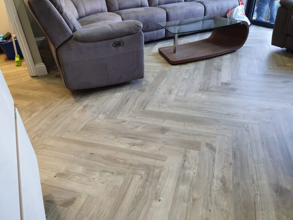 Amtico Spacia Sun Bleached Oak Installation In Wimbledon - Luxury Vinyl Tile (LVT) Flooring - Wimbledon - Residential
