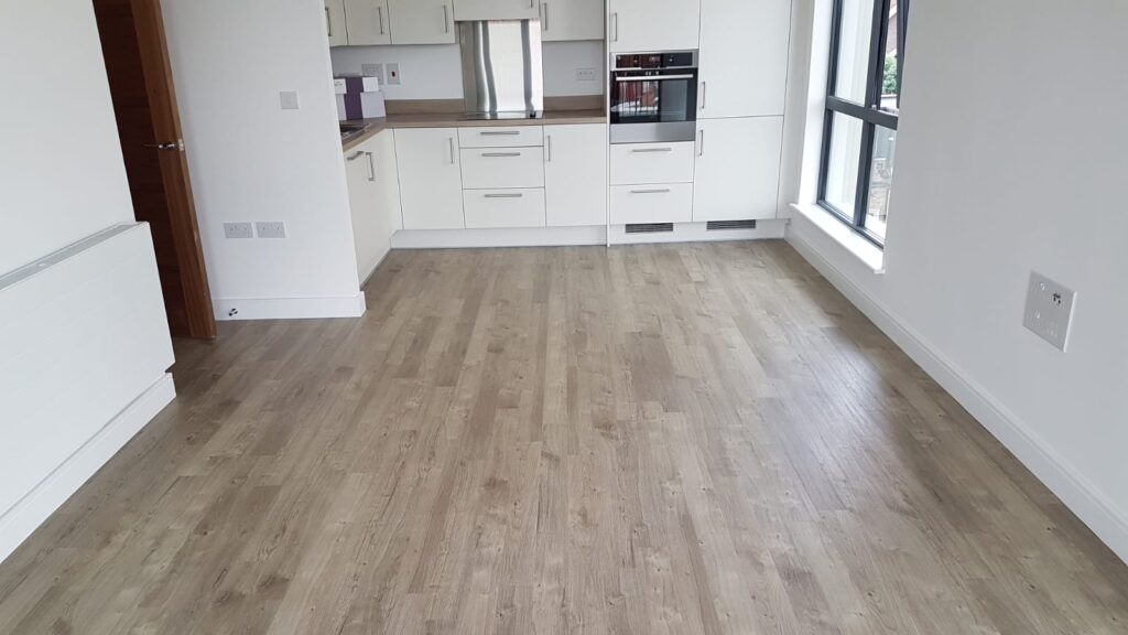 Amtico Spacia Sun Bleached Oak Installation In Borough - Luxury Vinyl Tile (LVT) Flooring - Borough - Residential