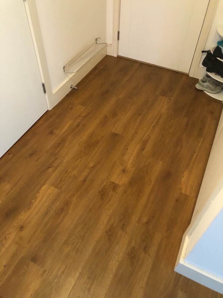Amtico Spacia Traditional Oak Installation In Docklands - Luxury Vinyl Tile (LVT) Flooring - Docklands - Residential