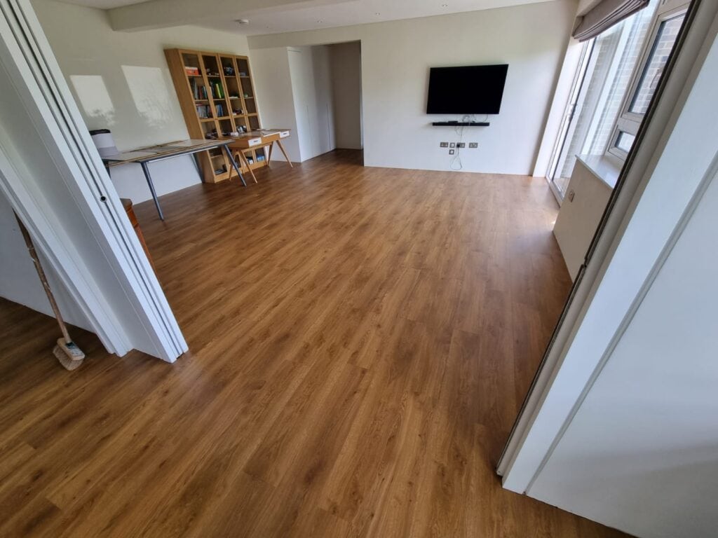 Amtico Spacia Traditional Oak Installation In St John'S Wood - Luxury Vinyl Tile (LVT) Flooring - St John's Wood - Residential