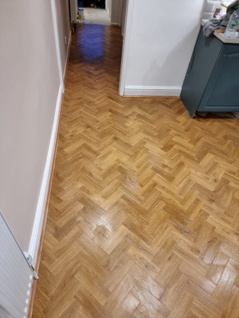 Amtico Spacia Traditional Oak Installation In Earls Court - Luxury Vinyl Tile (LVT) Flooring - Earls Court - Residential
