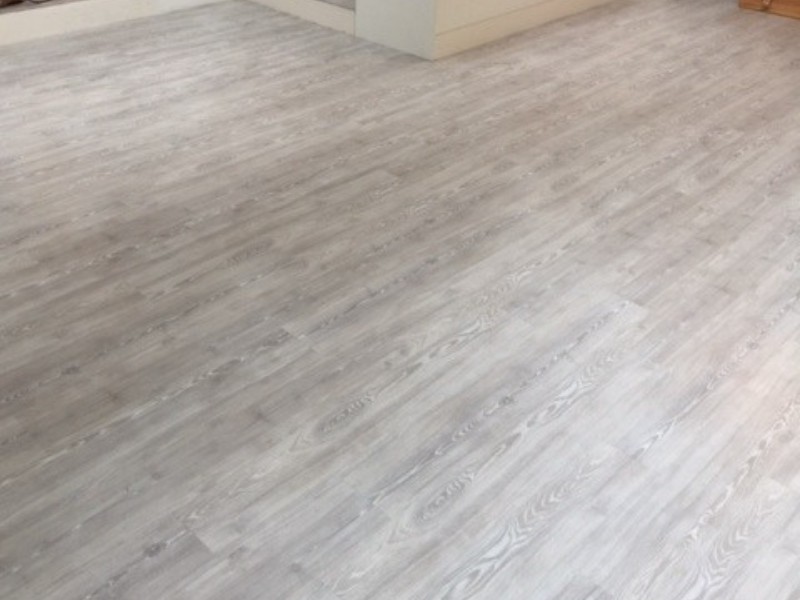 Amtico Spacia White Ash In Battersea - Luxury Vinyl Tile (LVT) Flooring - Battersea - Residential