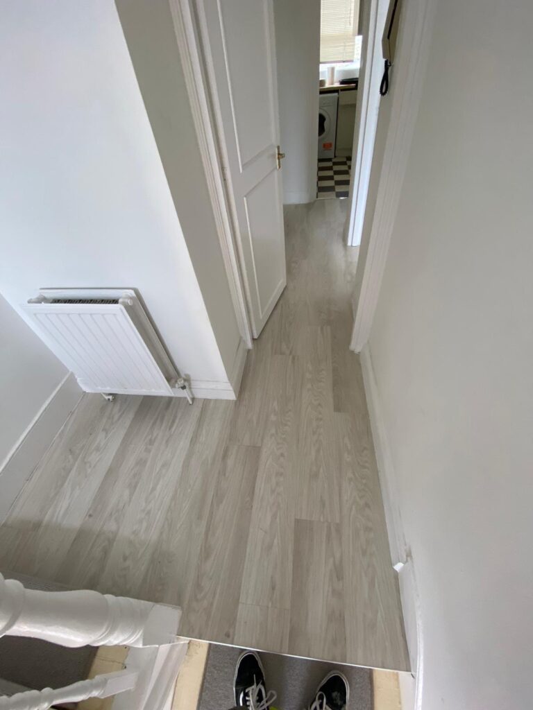 Amtico Spacia White Oak Installation In Notting Hill - Luxury Vinyl Tile (LVT) Flooring - Notting Hill - Residential
