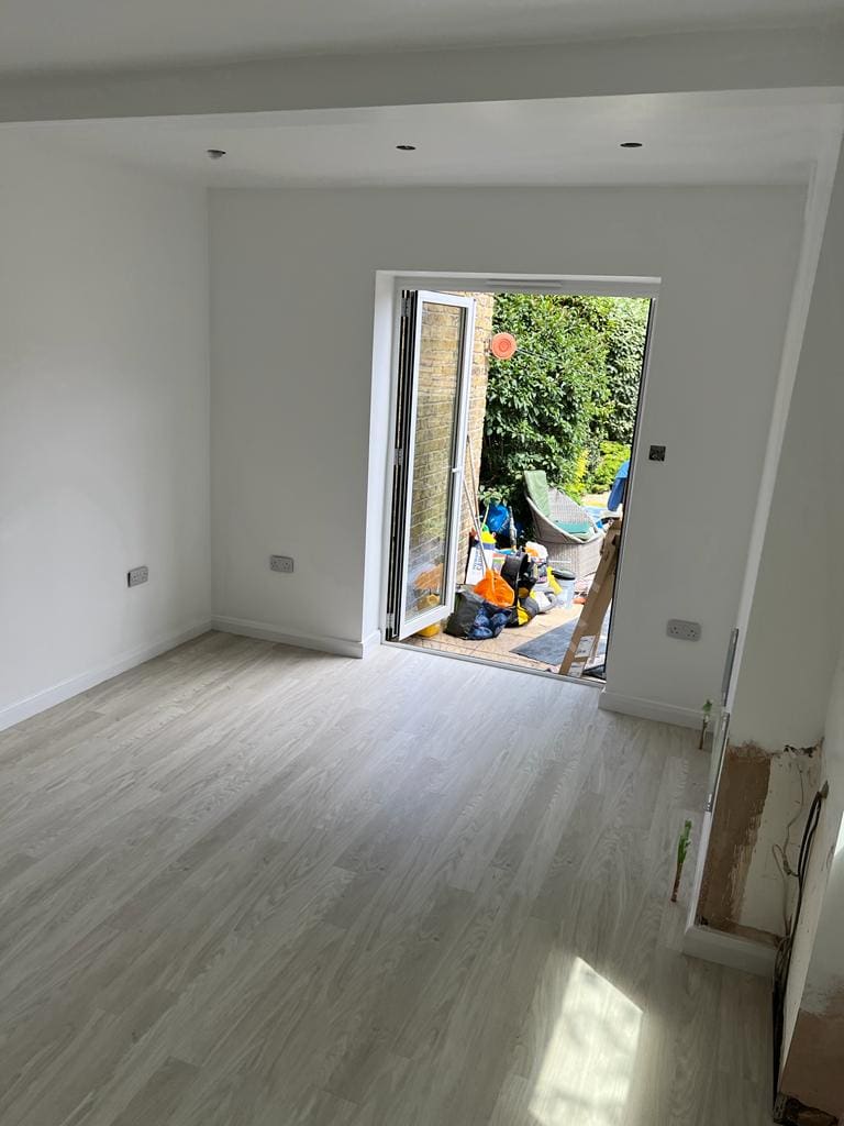 Amtico Spacia White Oak Installation In Kilburn - Luxury Vinyl Tile (LVT) Flooring - Kilburn - Residential