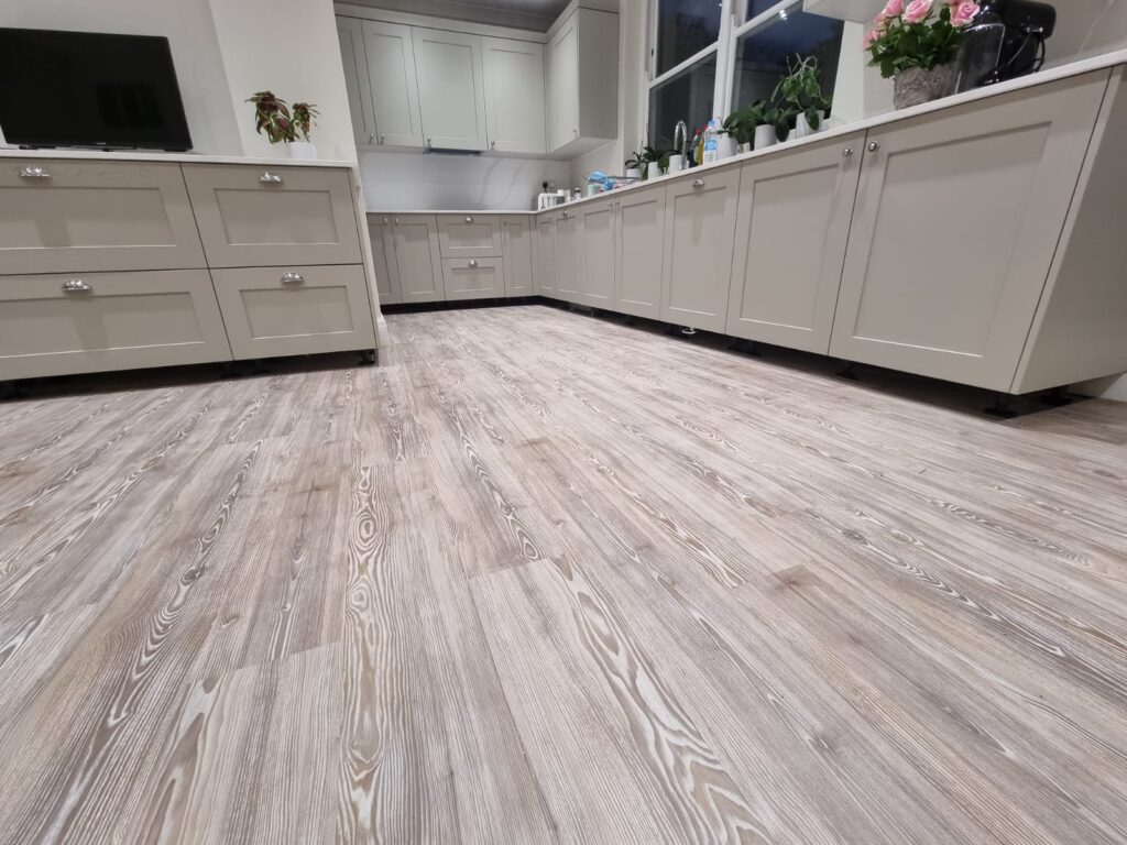 Amtico Spacia Worn Ash Installation In Kensington - Luxury Vinyl Tile (LVT) Flooring - Kensington - Residential