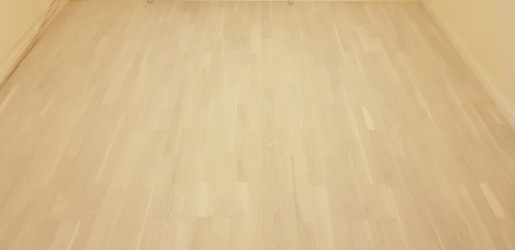 Atkinson Kirby Mayar Limed Oak Wood Flooring Installation In Ealing - Wood Flooring - Ealing - Residential