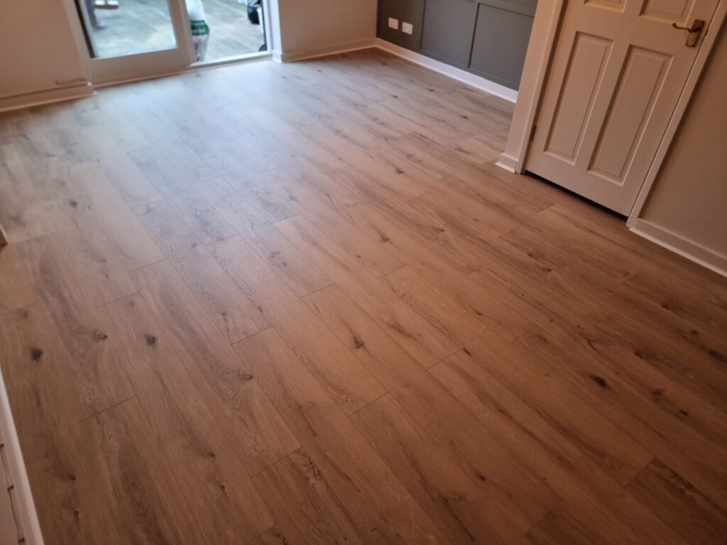 Berry Alloc Gyant Light Natural Installation In Marylebone - Wood Flooring - Marylebone - Residential