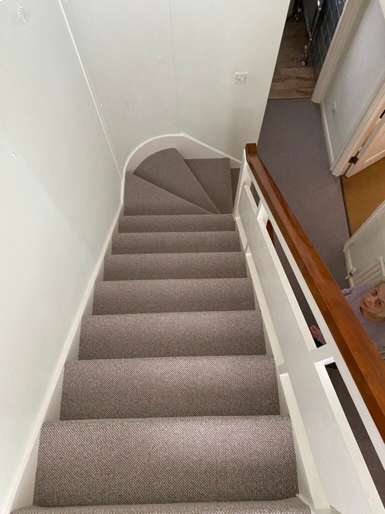 Best Wool Carpets Kensington Sepia Installation In Docklands - Carpet - Docklands - Kensington - Residential