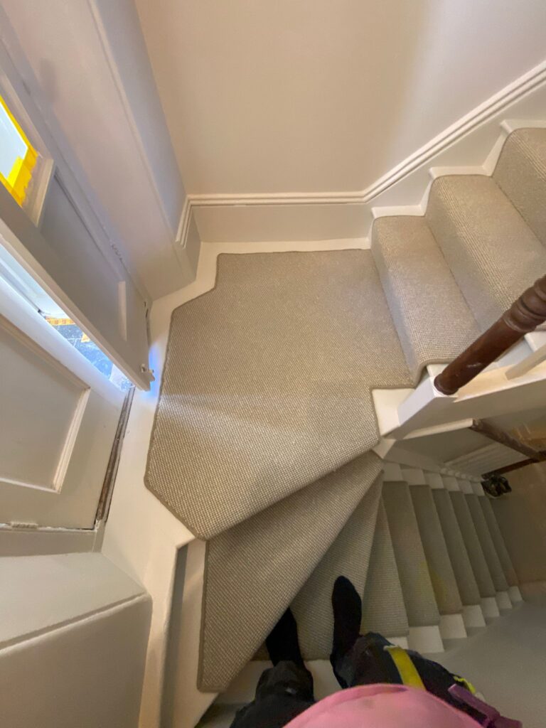 Best Wool Carpets Savannah Reseda M10266 Installation In Ealing - Carpet - Ealing - Residential