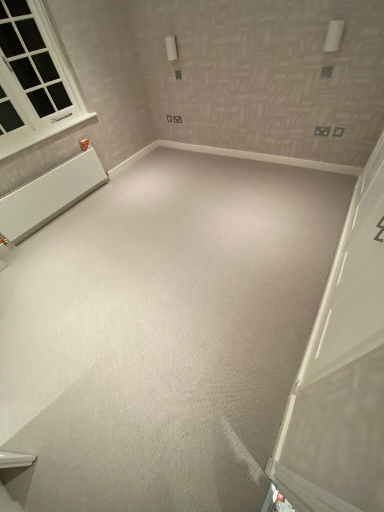 Best Wool Carpets Savoy Silver Installation In Islington - Carpet - Islington - Residential