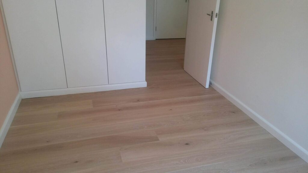 Boen Oak Coral Stonewashed Wood Flooring Installation In Farringdon - Wood Flooring - Farringdon - Residential