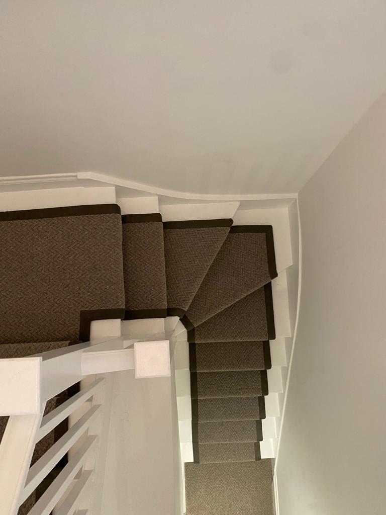 Brockway Carpets Natural Tweed Installation In Pimlico - Carpet - Pimlico - Residential
