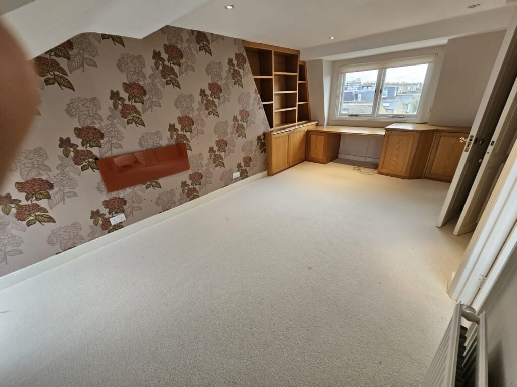 Clarendon Carpets Mayfair Ivory Installation In Chelsea - Carpet - Chelsea - Mayfair - Residential