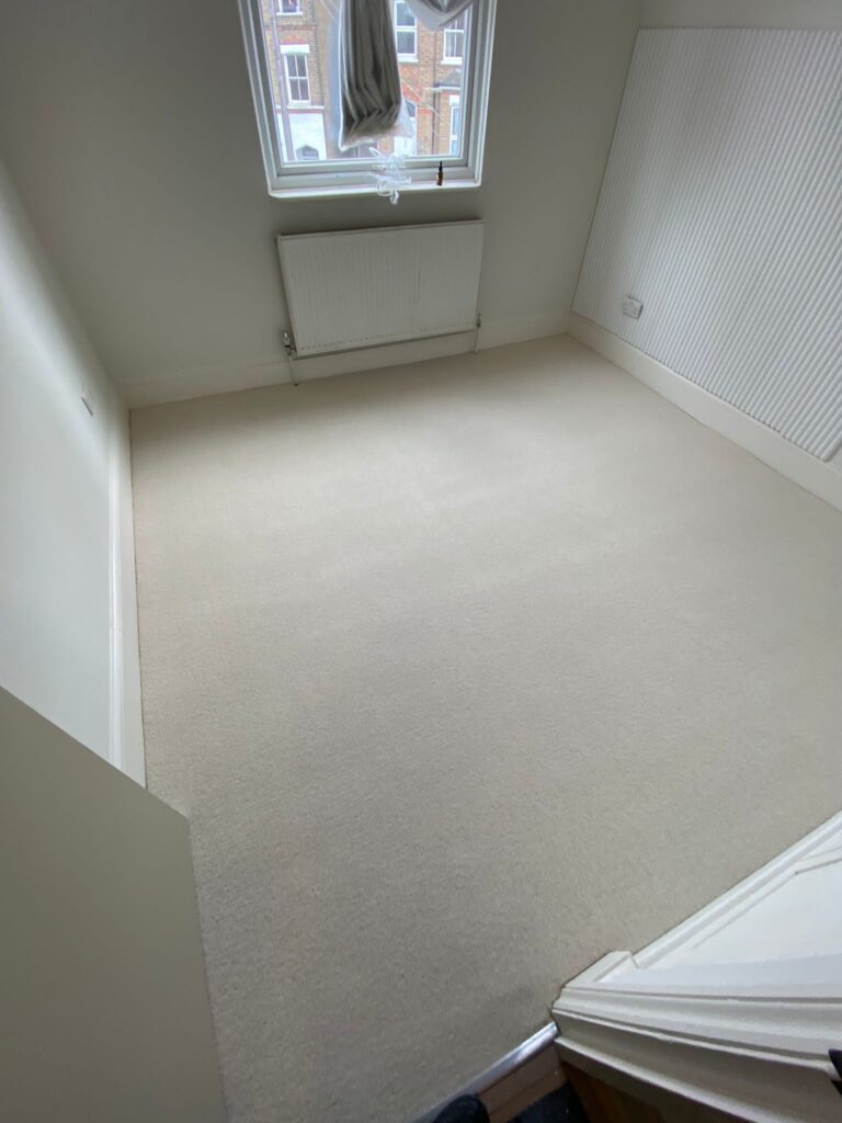 Clarendon Carpets Mayfair Ivory Installation In Lambeth - Carpet - Lambeth - Mayfair - Residential