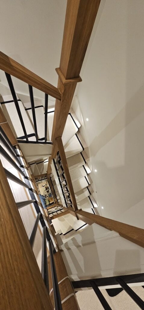Clarendon Carpets Mayfair Loop Ivory Installation In Wandsworth - Carpet - Mayfair - Wandsworth - Residential