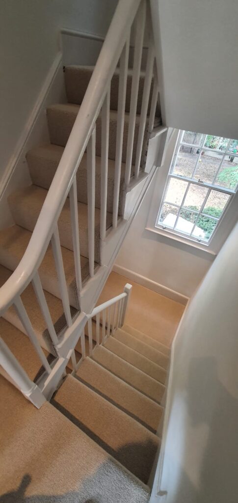Clarendon Carpets Mayfair Natural Installation In Kilburn - Carpet - Kilburn - Mayfair - Residential