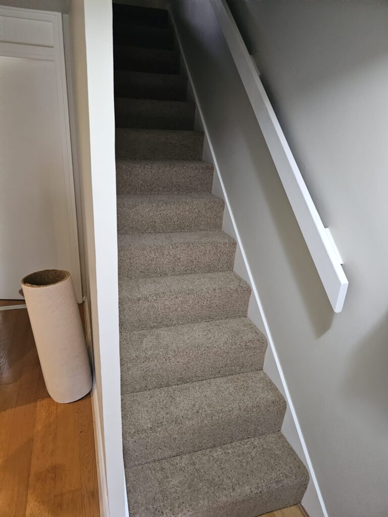 Cormar Carpets Natural Twist Deluxe Berber Marigold Installation In Docklands - Carpet - Docklands - Residential