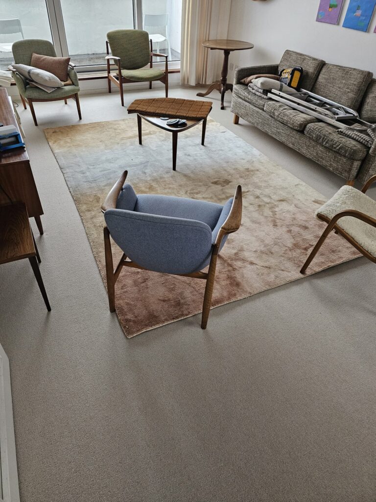 Cormar Carpets Pimlico Oyster Installation In Chiswick - Carpet - Chiswick - Pimlico - Residential
