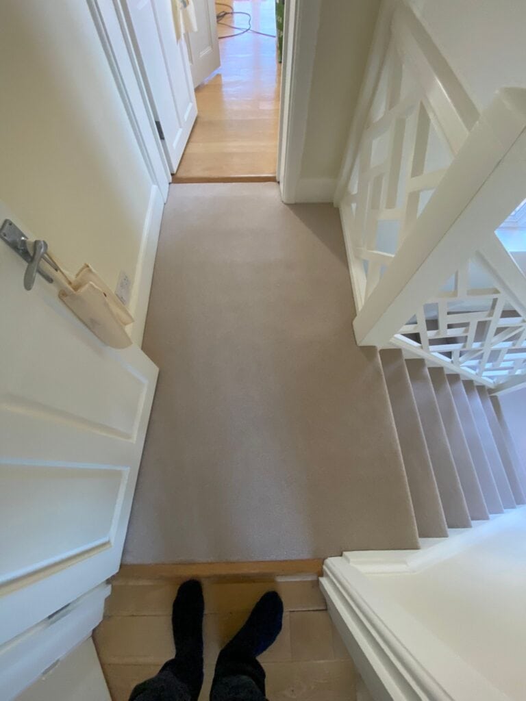 Cormar Carpets Pimlico Praline Installation In Croydon - Carpet - Croydon - Pimlico - Residential
