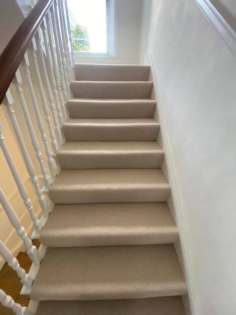 Cormar Carpets Pimlico Praline Installation In Kensington - Carpet - Kensington - Pimlico - Residential