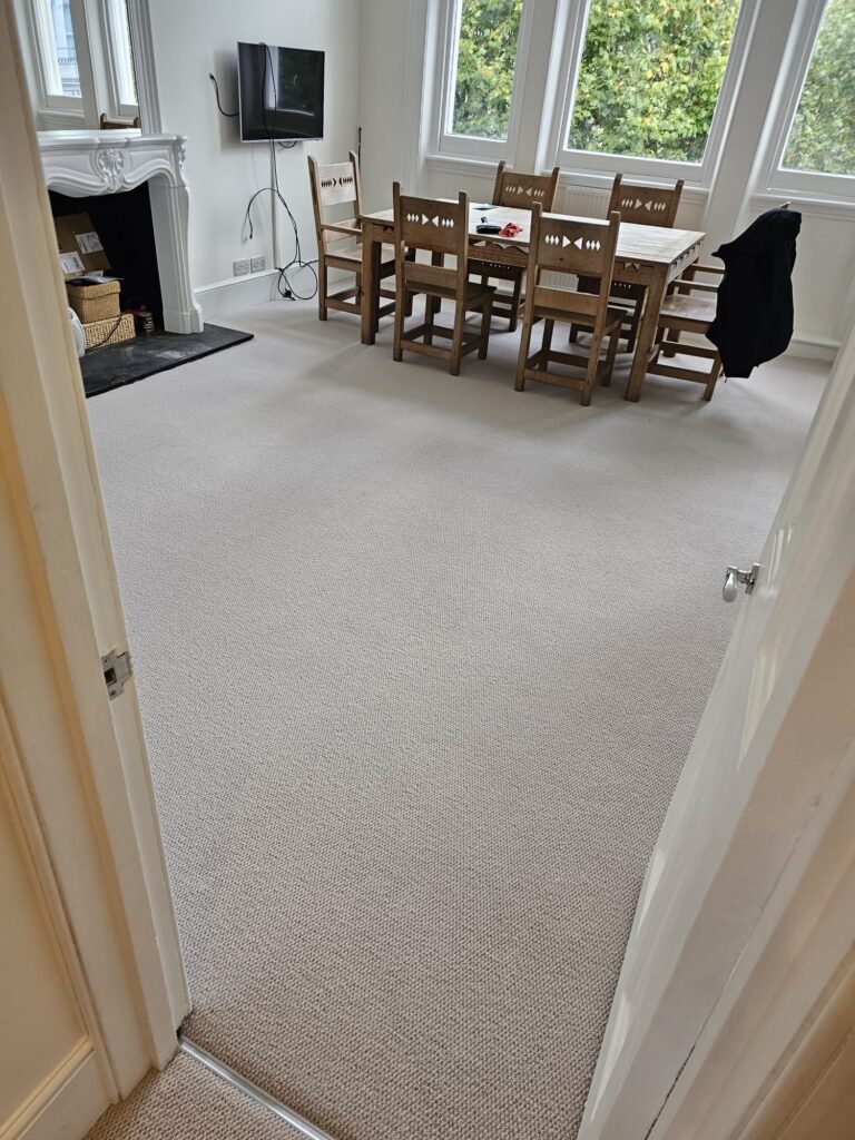 Cormar Carpets Southwold Cavenham Chrome Installation In Kensington - Carpet - Kensington - Residential