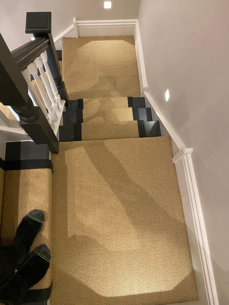Crucial Trading Harmony Herringbone Light Caramel Hh255 Carpet Fitting In Wandsworth - Carpet - Wandsworth - Residential