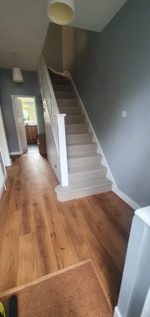 Crucial Trading Oregon Stripe Cocoa Ash Carpet Installation In Putney - Carpet - Putney - Residential