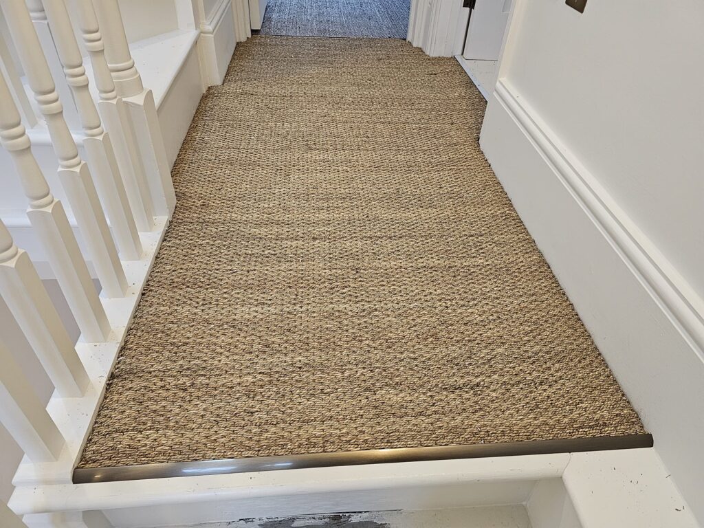 Crucial Trading Seagrass Original Natural Carpet Installation In Camden - Carpet - Camden - Residential