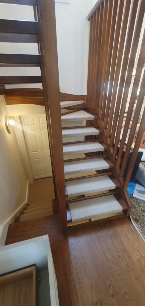 Crucial Trading Sisal Harmony Boucle Moon Frost B257 Carpet Installation In Richmond - Carpet - Richmond - Residential