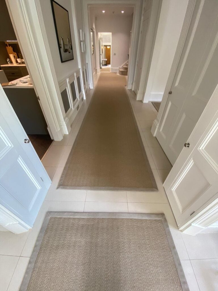 Crucial Trading Sisal Harmony Herringbone Gentle Fawn Hh265 Carpet Installation In Lambeth - Carpet - Lambeth - Residential